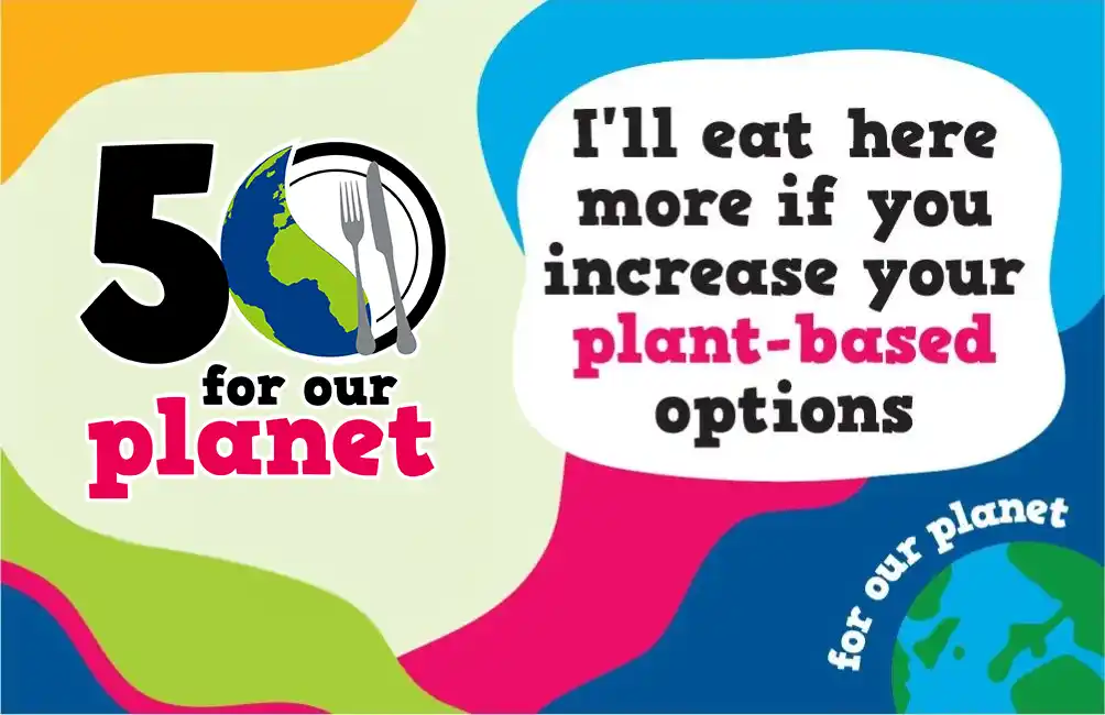 50 For Our Planet card